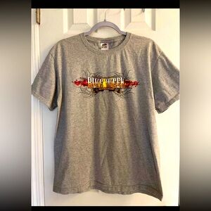 Daytona Beach bike week 2014 fiery skulls T-shirt size medium.